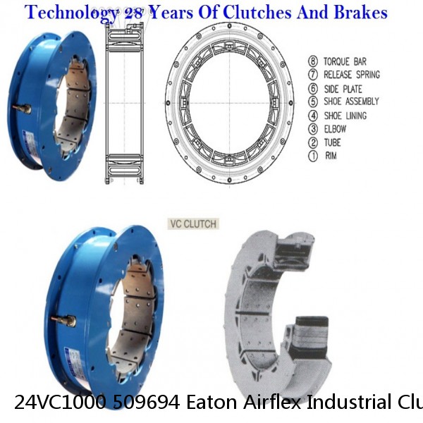 24VC1000 509694 Eaton Airflex Industrial Clutch and Brakes